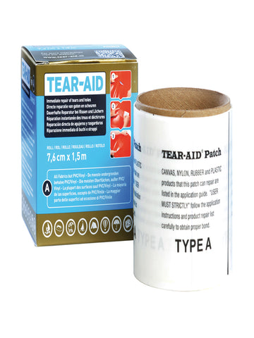 Tear-Aid - Reparatiemiddel - Type A - Transparant - Rol 1,5 Meter